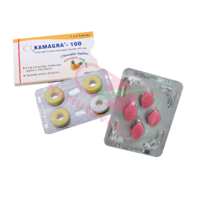 Kamagra 100 Pineapple Chewable N4 + Lovegra N4
