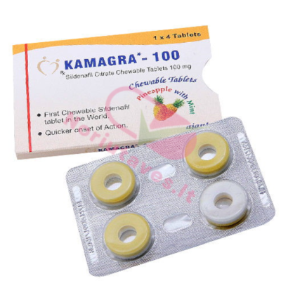 Kamagra 100 Pineapple Chewable N4